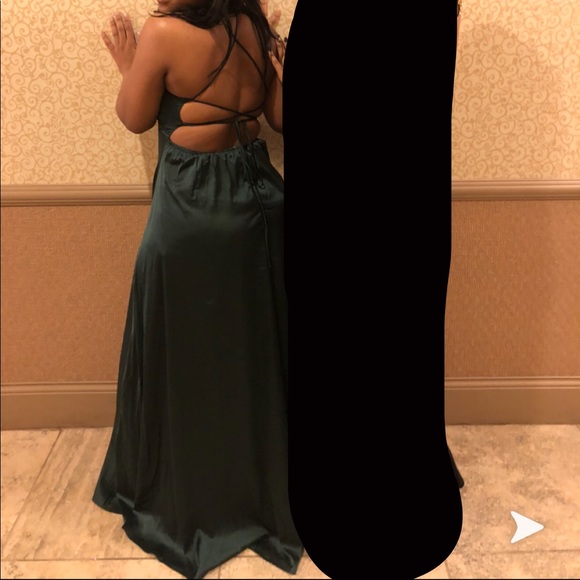 Windsor Dresses & Skirts - I’m selling this Vera Satin Lace Up Formal Dress